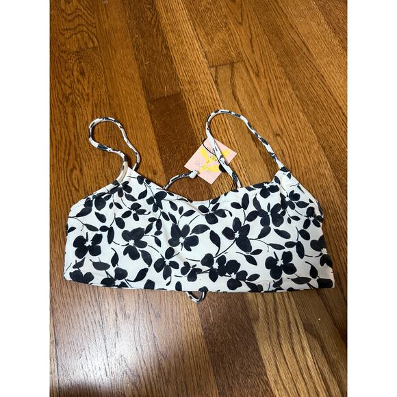 NWT Skatie Maddie Bikini Top in Greenwich Size Small - Picture 1 of 4